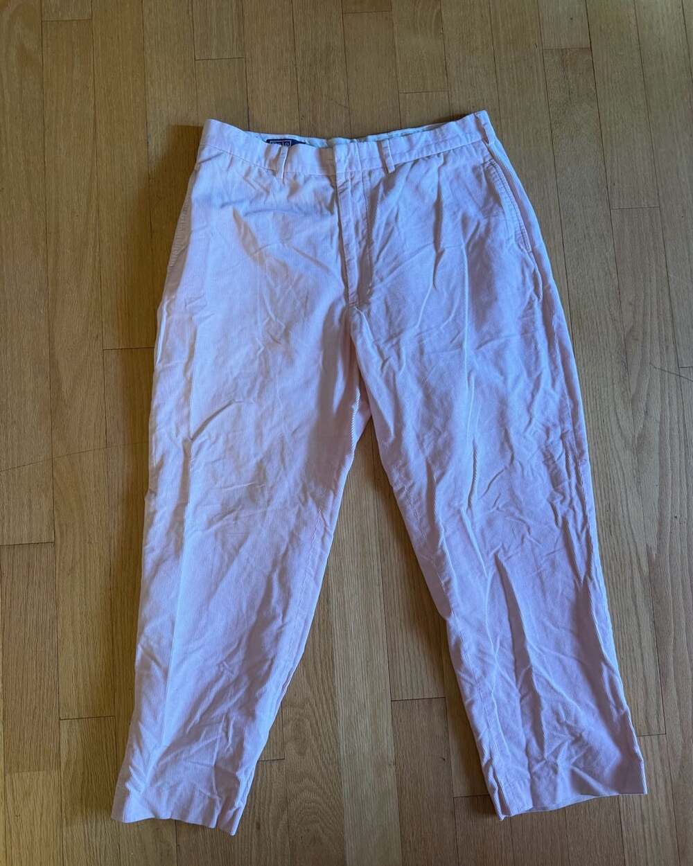 Polo by Ralph Lauren Pink Corduroy Trousers Size 36/30